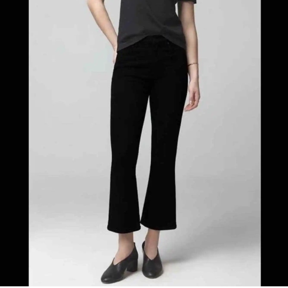 Citizens of Humanity flare velvet ankle jeans size 32